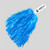 Light Blue Logo - Plastic Pom Pom