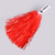 Red Logo - Plastic Pom Pom