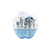 Blue - Apple Shape 9 Pieces Manicure Set