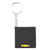 Black Blank - Square Tape Measure Keychain w/ Level