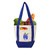 Stuffed Royal Blue - 10 Oz Mini Cotton Canvas Boat Tote