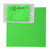 Lime Green Logo - RPET Microfiber Cleaning Cloth In Case