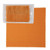 Orange Blank - RPET Microfiber Cleaning Cloth In Case