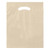 Ivory Beige Blank - Die Cut Fold-Over Reinforced Plastic Bag (15"x19"x3")