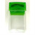 Clear/Translucent Green Blank - Magnetic Paper Clip Dispenser w/Colorful Paper Clips