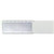 White Blank - Magnifier Bookmark w/3" Ruler