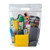 Crystal Clear Stadium Security Zip-Tight Bag with Die Cut Handle (12"x12"x6")