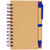 Natural Beige/Blue Blank - 2.75" x 4.75" Mini Spiral Notebooks
