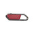 Carabiner USB Drive With Metal Rim And Capless Push/Retract USB