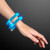 Blue Flash LED Wrap-Around Tube Bracelet - Domestic Print