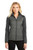Smoke Gray/Gray Steel Blank - Port Authority® Ladies' Hybrid Soft Shell Jacket
