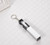 Silver/Black Blank - Cosmetic Nail Care Set w/Keychain (4 Tool)