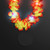 Light Up Hawaiian Leis with Custom Black Medallion - Domestic Print