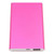 Pink - Slim USA Decorated 4000 mAh High Capacity Aluminum Power Bank