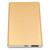 Yellow - Slim USA Decorated 4000 mAh High Capacity Aluminum Power Bank