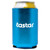 Metallic Cyan Logo - Metallic Neoprene Collapsible Coolie