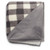 1081-52WHGYFront - Field & Co.® Double Sided Plaid Sherpa Blanket