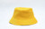 Yellow Blank - Cotton Flat Bucket Hat