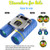 Compact Shock-Proof 10x Magnification Binoculars