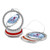 Spinner Snow Globe Holiday Ornament - Spinner Snow Globe Holiday Ornament