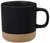 SM-6355BKFront - Santos Artisanal 12oz Ceramic Coffee Mug