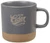 SM-6355GYFront - Santos Artisanal 12oz Ceramic Coffee Mug