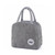 Gray - Non-woven Insulated Lunch Cooler Bag