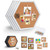 Cork Board Pin Board for Walls with Frame
