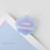 Cloud Shaped Acrylic Album Memo Clip Bag Binder Sealing Clip Food Bag Clamp-Two Sides Printing