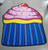 63 x 63 inch Cup Cake Shape Custom Shape Towel Soft Microfiber Beach Towels - One Side Printing