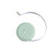 Green - Round Plastic Tape Measure, 60 inch