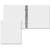 White Blank - 1" Round Junior Ring Vinyl Binder