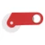 2119 RED Blank - Pizza Cutter With Bottle Opener