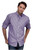 Purple/White Blank - Easy-Care Gingham Check Shirt