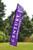 Example - Wing Flag 8' "Banner" Kit, Single Reverse Print