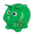 Green - Small Piggy Bank