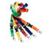 3/4'' Full Color Lanyard W/ Lobster Claw, Buckle And Breakaway
