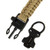 Buckle View - Rope Key Chain w/Whistle Flint