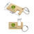 Dimensions - Bamboo Phone Stand Keychain Thin with Standard Packaging