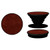 Brown - PopSockets® Flex Mount With Pop Vegan Leather