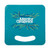 Turquoise - Square Hand Fan