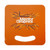 Orange Eyecandy Digital Transfer - Square Hand Fan