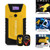Yellow - 12800mAh Portable Multifunction Car Jump Starter