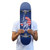 Wood Logo - Economy Cold Pressed Complete Skateboard