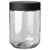 Clear - Iridescent Glass Storage Jars 33 oz