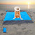 Open - Sand Free Travel Beach Mat Pocket Blanket