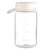 White - Bottle with Removable Strainer & TPE Rope, 15.84 oz.