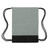 Grey - Deluxe Waterproof Drawstring Gym Bag