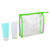 Clear/Lime Green Blank - Silicone Travel Bottle Set