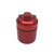 Red - Pill & Earplug Box Organizer Keychain